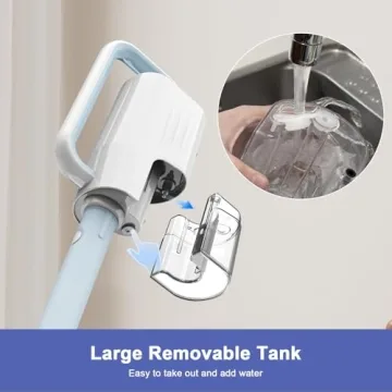 Effortless Cleaning with 7-in-1 Steam Mop and 1200W Power