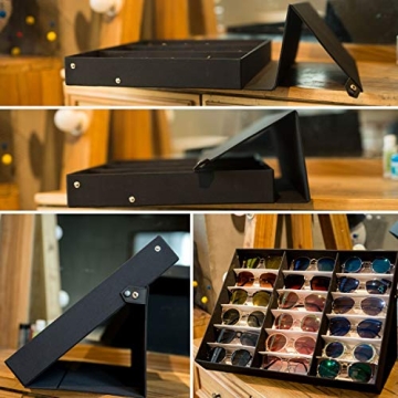 Sunglasses Organizer Edge I-Wear 18 pcs Storage Case