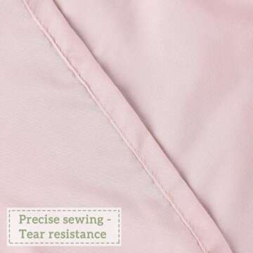 Elegant Peach Ruffle Shower Curtain for Farmhouse Decor