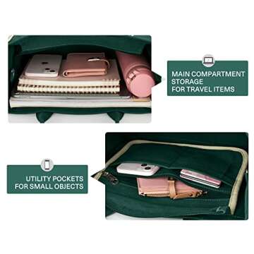 Stylish Canvas Tote Bag for Women - Versatile Design