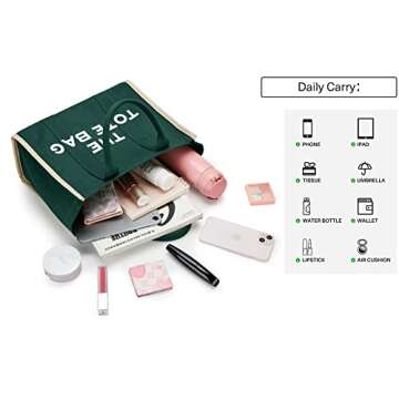 Stylish Canvas Tote Bag for Women - Versatile Design