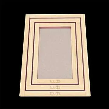 Caydo 6 Piece Screen Printing Frame Set for Art Projects