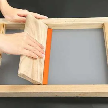 Caydo 6 Piece Screen Printing Frame Set for Art Projects