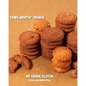 Hu Keto Cookies | No Added Sugar, Gluten Free Cookies, Snacks for Kids, Dairy Free & No Added Sugar | Non GMO Certified, Paleo (4 Pack Variety)