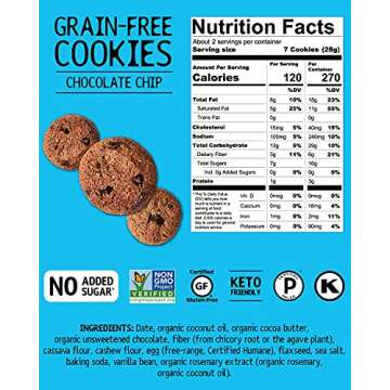 Hu Keto Cookies | No Added Sugar, Gluten Free Cookies, Snacks for Kids, Dairy Free & No Added Sugar | Non GMO Certified, Paleo (4 Pack Variety)