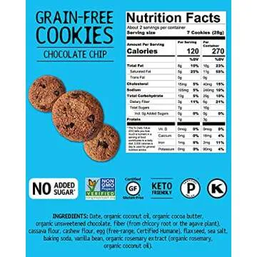 Hu Keto Cookies | No Added Sugar, Gluten Free Cookies, Snacks for Kids, Dairy Free & No Added Sugar | Non GMO Certified, Paleo (4 Pack Variety)