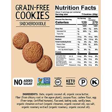 Hu Keto Cookies | No Added Sugar, Gluten Free Cookies, Snacks for Kids, Dairy Free & No Added Sugar | Non GMO Certified, Paleo (4 Pack Variety)