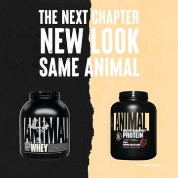 Animal Whey Isolate Protein Powder - Loaded for Pre & Post Workout Muscle Builder and Recovery with ...