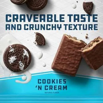 CLIF Builders Cookies 'n Cream Protein Bars - 20g Protein