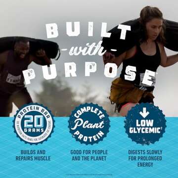 CLIF Builders Cookies 'n Cream Protein Bars - 20g Protein