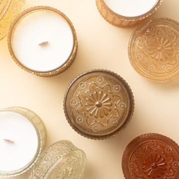 Luxurious Amber Candle by La Jolie Muse | 90-hour Burn