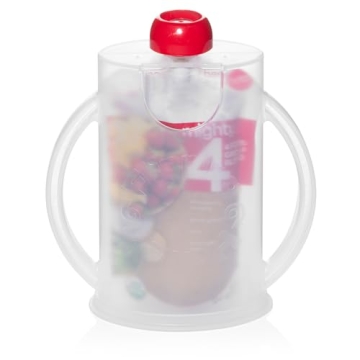 Original Squeeze Proof Flipping Holder for Mess-Free Feeding