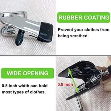 Versatile Boot Hanger Clips for Organized Living