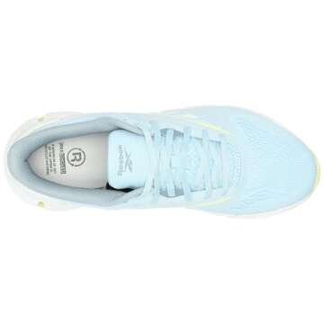 Reebok Women's Zig Dynamica 5 Sneaker, Soft Blue/Soft Slate/Chalk, 9