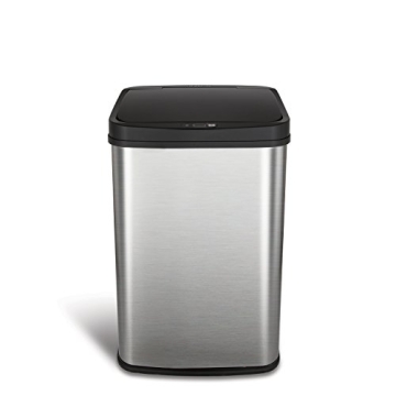 Ninestars Automatic Touchless Motion Sensor Trash Can 13 Gal