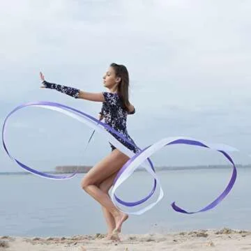 Pufandor White Satin Ribbon Double Faced Satin 1/2 inch x Continuous 100 Yards, Ribbons for Crafts White Ribbon for Gift Wrapping, Ribbon for Hair Wedding Decoration Invitation Floral Bows Bouquet