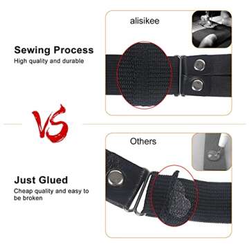 Stylish Adjustable Faux Leather Leg Garter for Ladies