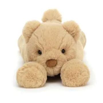 Jellycat Smudge Bear Stuffed Animal, Medium 9.5 inches - Teddy Bear Plush Toy - Classic Children's Gift