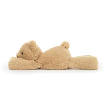 Jellycat Smudge Bear Stuffed Animal, Medium 9.5 inches - Teddy Bear Plush Toy - Classic Children's Gift