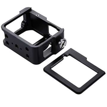PULUZ Hero 7 Black Housing Case: Durable & Versatile Protective Cage