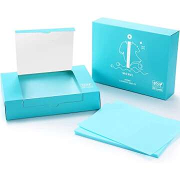 MOREi Ocean Laundry Detergent Sheets - Eco-Friendly & Travel-Friendly