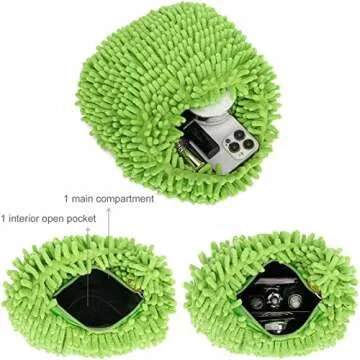 Trendy CATMICOO Y2K Fuzzy Purse for Women