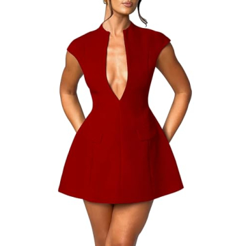 LuFeng Women's Summer Mini Dress: Sexy & Versatile