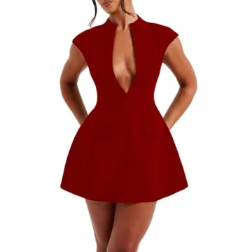 LuFeng Women's Summer Mini Dress: Sexy & Versatile