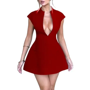 LuFeng Women's Summer Mini Dress: Sexy & Versatile