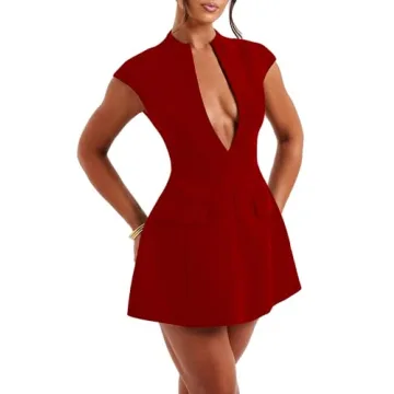 LuFeng Women's Summer Mini Dress: Sexy & Versatile