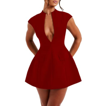 LuFeng Women's Summer Mini Dress: Sexy & Versatile