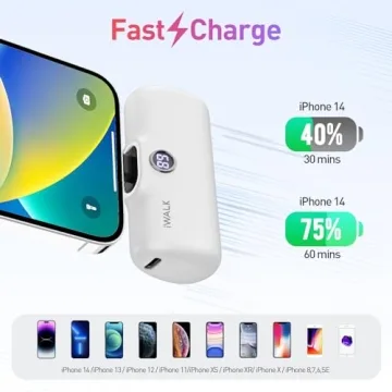 iWALK Portable Charger 4800mAh with LCD Indicator