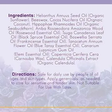 Vulva Balm & Organic Vaginal Moisturizer for Women: Natural Vulva Moisturizer & Vulva Cream for Dryness on Intimate Skin - NON Estrogen Cream - Perfect for Menopause & Shaving Rash Relief