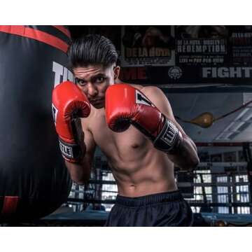 TITLE Boxing Gel Glory Super Bag Gloves 2.0 - Red/Black