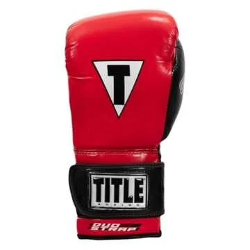 TITLE Boxing Gel Glory Super Bag Gloves 2.0 - Red/Black