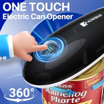 Electric Can Opener - Effortless Kitchen Gadget for Seniors