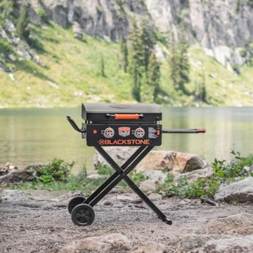 Versatile Blackstone 22" Portable Griddle - Perfect for Outdoor Cooking