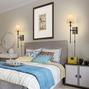 Stylish Dimmable Wall Sconces - Perfect for Any Room