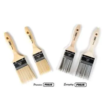 Presa Premium Paint Brushes Set - 5 Piece Quality Kit