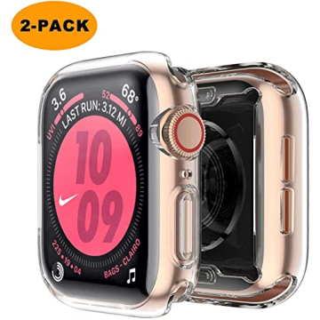 Langboom Transparent Case for Apple Watch 9 8 7 45mm