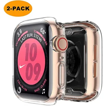 Langboom Transparent Case for Apple Watch 9 8 7 45mm