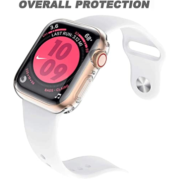 Langboom Transparent Case for Apple Watch 9 8 7 45mm
