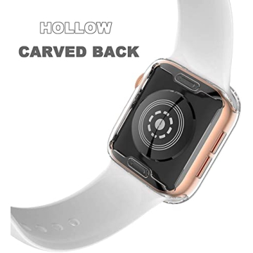 Langboom Transparent Case for Apple Watch 9 8 7 45mm