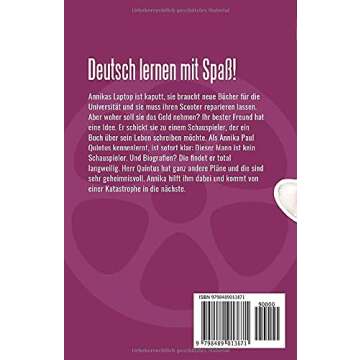 Einfach Deutsch lesen: Herr Quintus und die geheime Liste - Kurzroman - Niveau: leicht - With Englis...