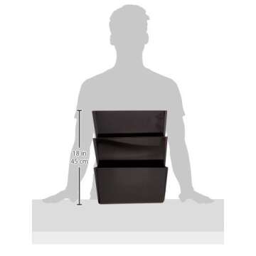 DEFLECT-O Conversion File Jackets And Pockets, (DEF93604), Black, Pack of 1