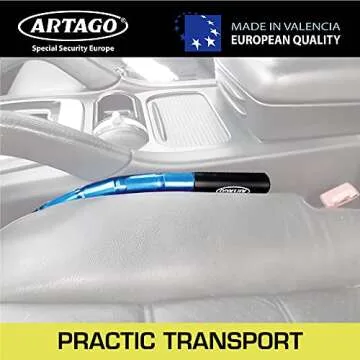 ARTAGO 582/B Adjustable Steering Wheel Lock for Cars