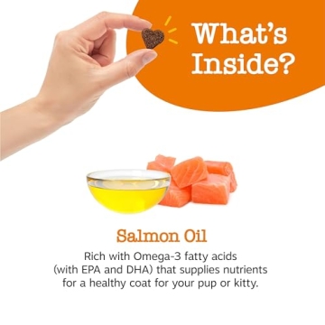 Wild Alaskan Salmon Oil for Dogs & Cats Health Boost