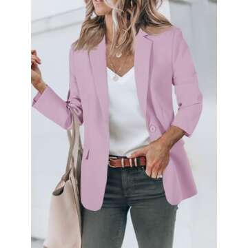 Cicy Bell Women's Stylish Blazers for Any Occasion