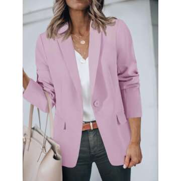 Cicy Bell Women's Stylish Blazers for Any Occasion