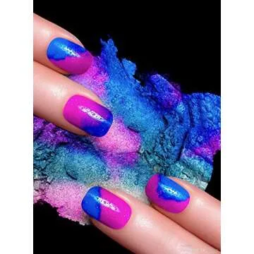 BLACK DIAMOND PIGMENTS Variety Pack 12 (10 Colors) Mica Powder Diamond Series Variety Pigment Packs (Epoxy,Paint,Color,Art)